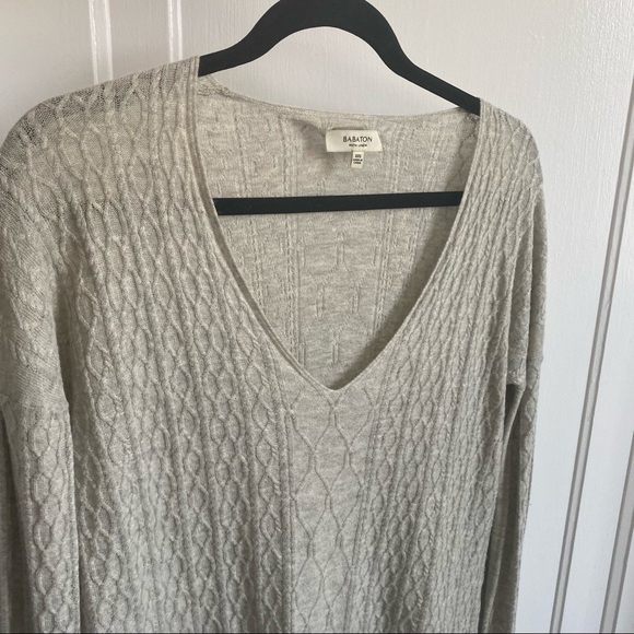 Babaton Eric Wool Cable Knit Sweater - Picture 8 of 8